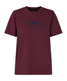Falke TK Tee Graphic w T-Shirt Damen barolo (8526)