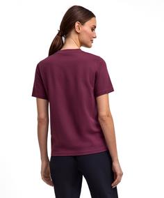 Rückansicht von Falke TK Tee Graphic w T-Shirt Damen barolo (8526)