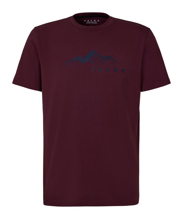 Falke Falke TK Tee Graphic m T-Shirt Herren - barolo (8526) - 0 | SportScheck