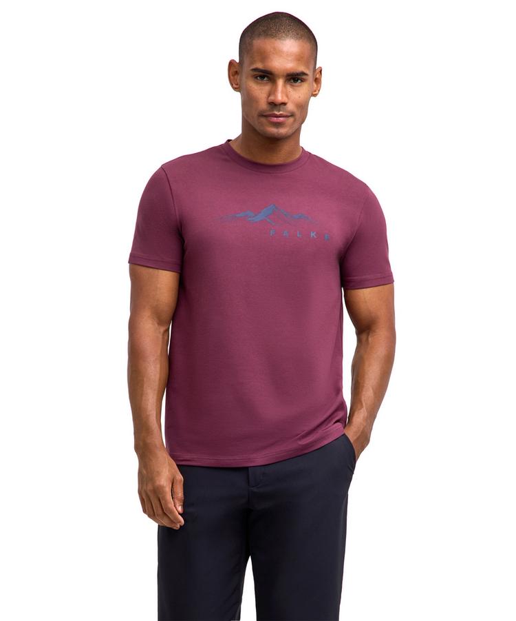 Falke Falke TK Tee Graphic m T-Shirt Herren - barolo (8526) - 0 | SportScheck