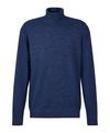 Falke Lambswool Roll Neck Strickpullover Herren - night blue (6578)