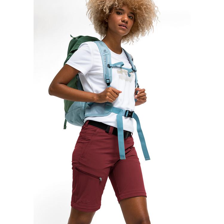 Maier Sports Maier Sports Nata Funktionsshorts Damen - Bordeaux431 - 1 | SportScheck