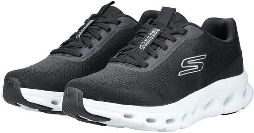 Rückansicht von Skechers Sneaker Sneaker Herren Schwarz