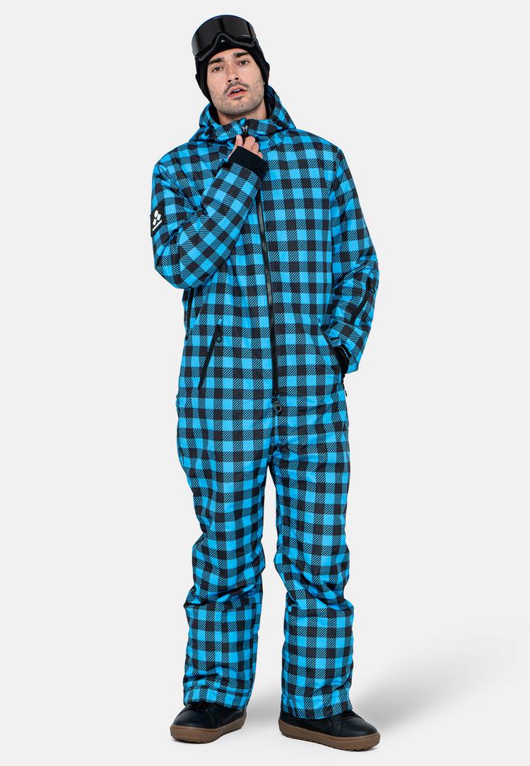 ONESKEE ONESKEE Snow Suit Schneeanzug Herren - blue check - 0 | SportScheck