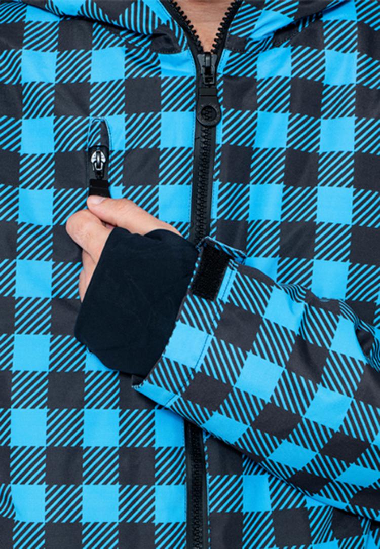 ONESKEE ONESKEE Snow Suit Schneeanzug Herren - blue check - 6 | SportScheck