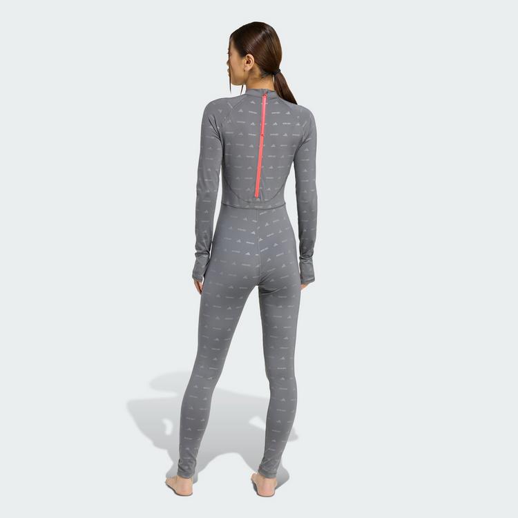 adidas adidas adidas x MOON BOOT Onesie Bodysuit Damen - Granite / Reflective Silver - 1 | SportScheck