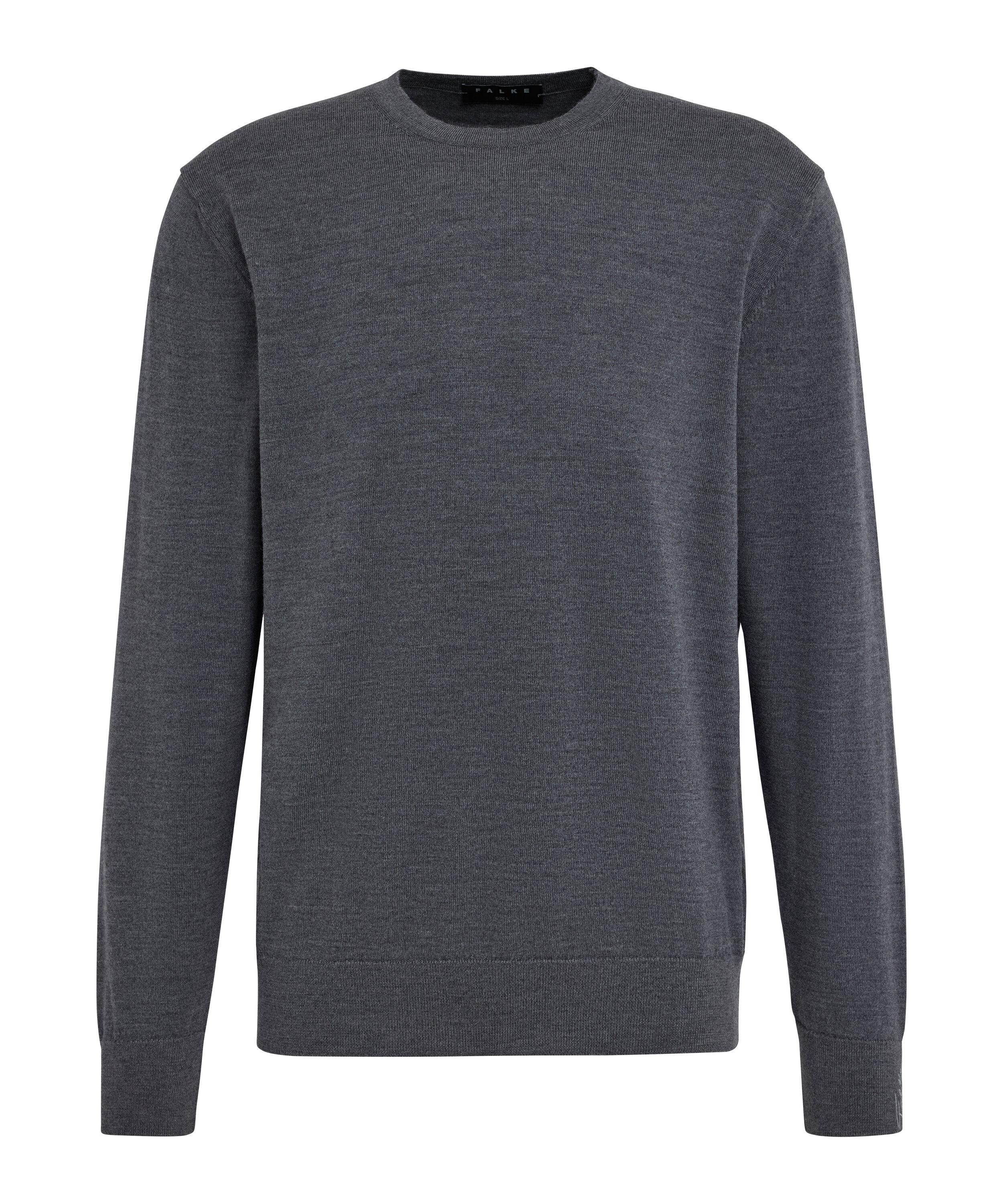 Falke Strickpullover Herren - carbon mel (3975)
