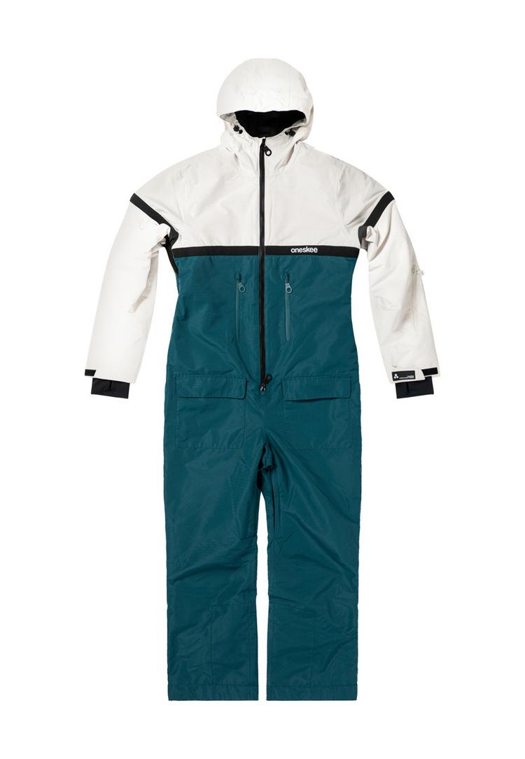 ONESKEE ONESKEE Snow Suit Schneeanzug Herren - green & white - 0 | SportScheck