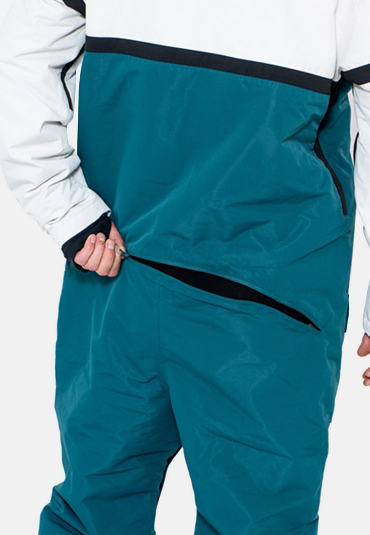 ONESKEE ONESKEE Snow Suit Schneeanzug Herren - green & white - 4 | SportScheck