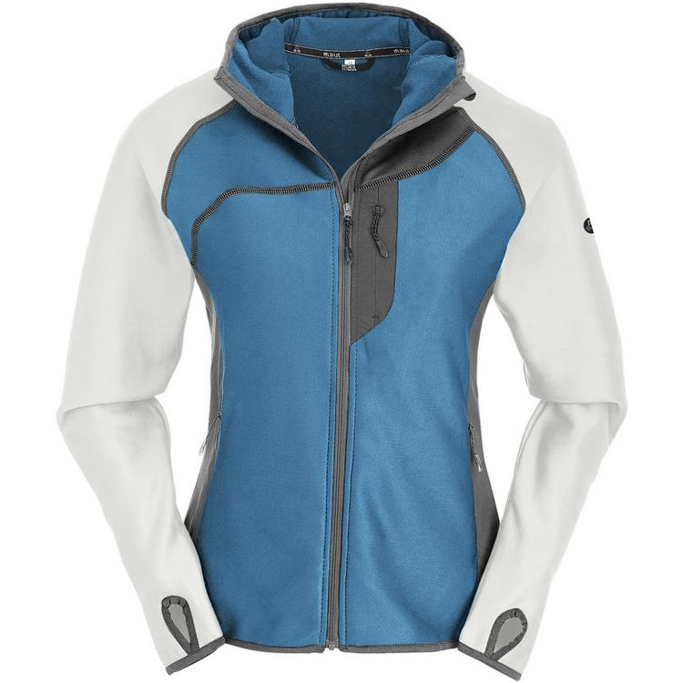 Maul Sport Maul Sport Chiemgau II mit Kapuze Fleecejacke Damen - Kristallblau - 0 | SportScheck