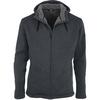Maul Sport Jachenau mit Kapuze Fleecejacke Herren - Schiefer