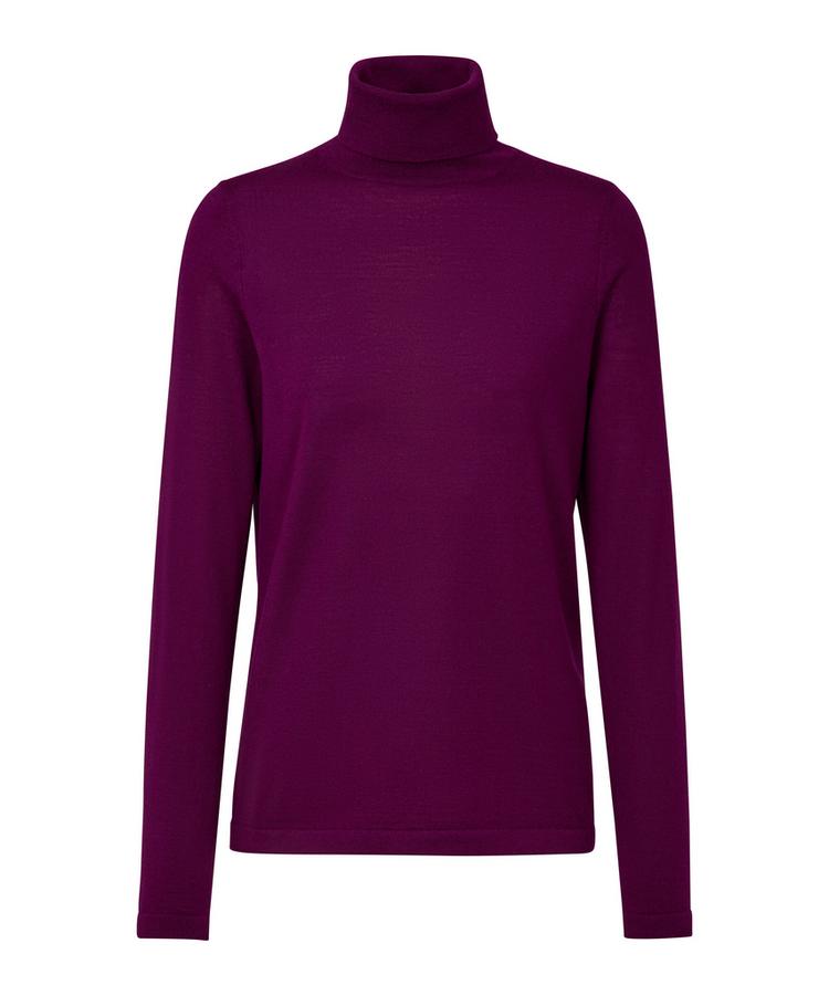 Falke Falke Merino X-Fine Roll Neck Strickpullover Damen - vendetta (8704) - 0 | SportScheck