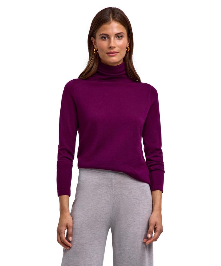 Falke Falke Merino X-Fine Roll Neck Strickpullover Damen - vendetta (8704) - 0 | SportScheck