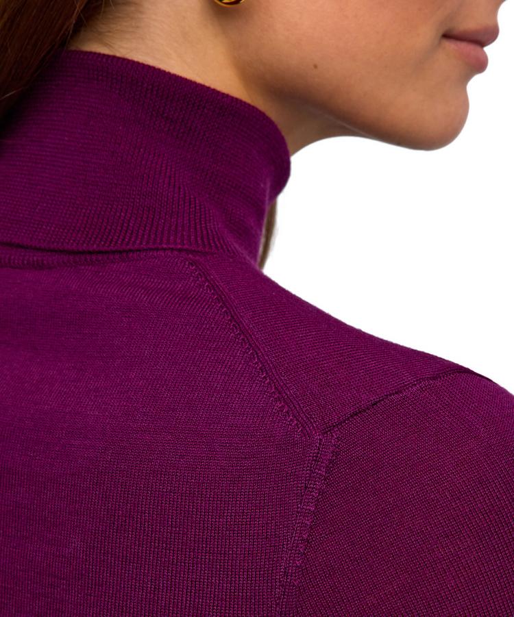 Falke Falke Merino X-Fine Roll Neck Strickpullover Damen - vendetta (8704) - 3 | SportScheck