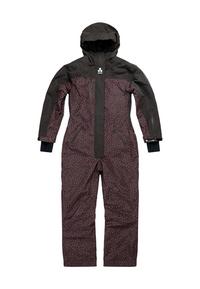 ONESKEE Snow Suit Schneeanzug Damen - brown leopard