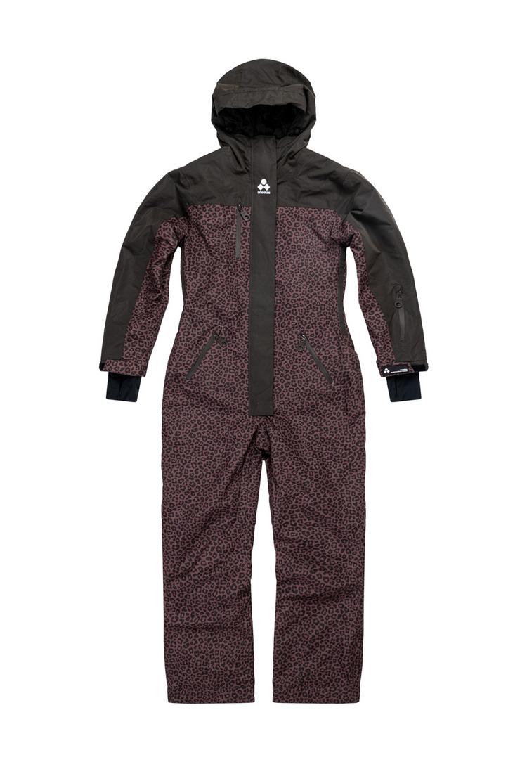 ONESKEE ONESKEE Snow Suit Schneeanzug Damen - brown leopard - 0 | SportScheck