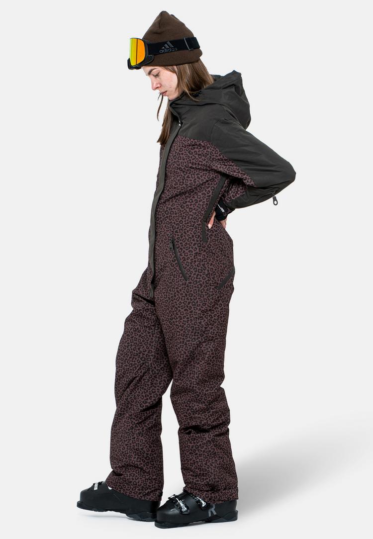 ONESKEE ONESKEE Snow Suit Schneeanzug Damen - brown leopard - 1 | SportScheck