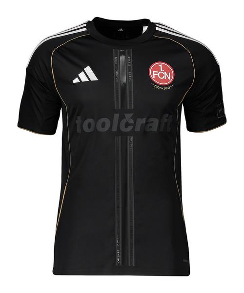 adidas 1. FC N&uuml;rnberg Europa Trikot 2025/2026 Trikot Herren