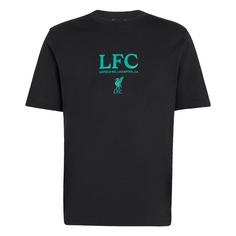 adidas Liverpool FC Seasonal Graphic T-Shirt Fanshirt Herren Black