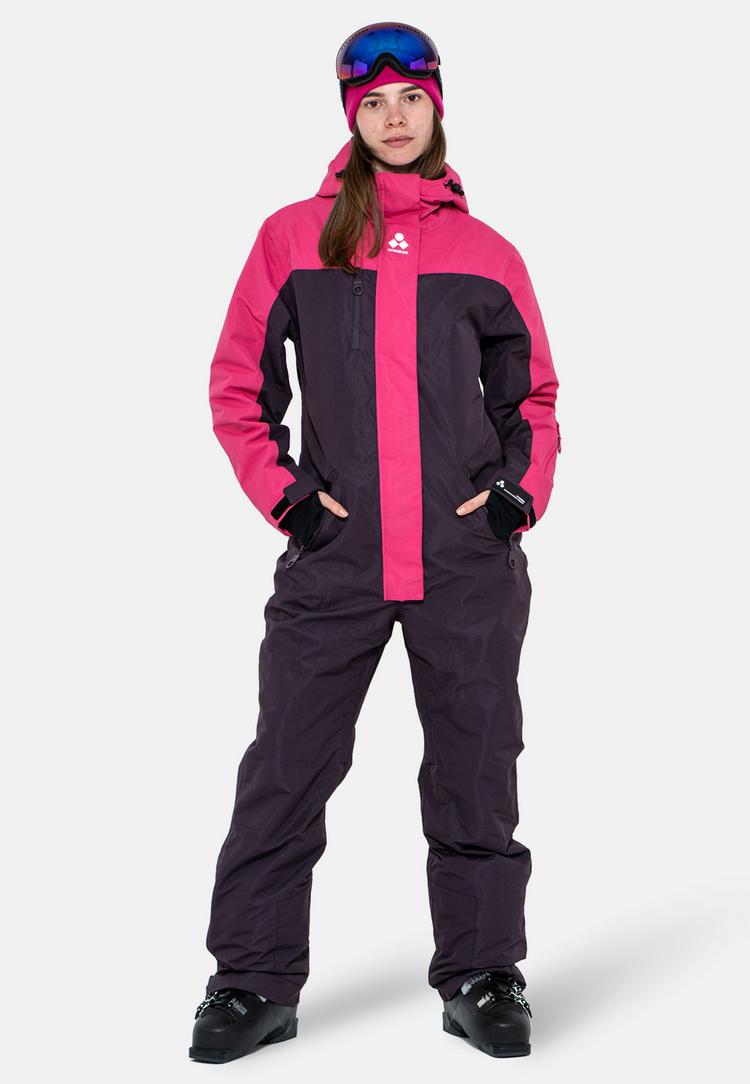 ONESKEE ONESKEE Snow Suit Schneeanzug Damen - cherry & raspberry - 0 | SportScheck