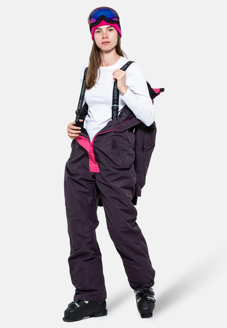 ONESKEE ONESKEE Snow Suit Schneeanzug Damen - cherry & raspberry - 3 | SportScheck