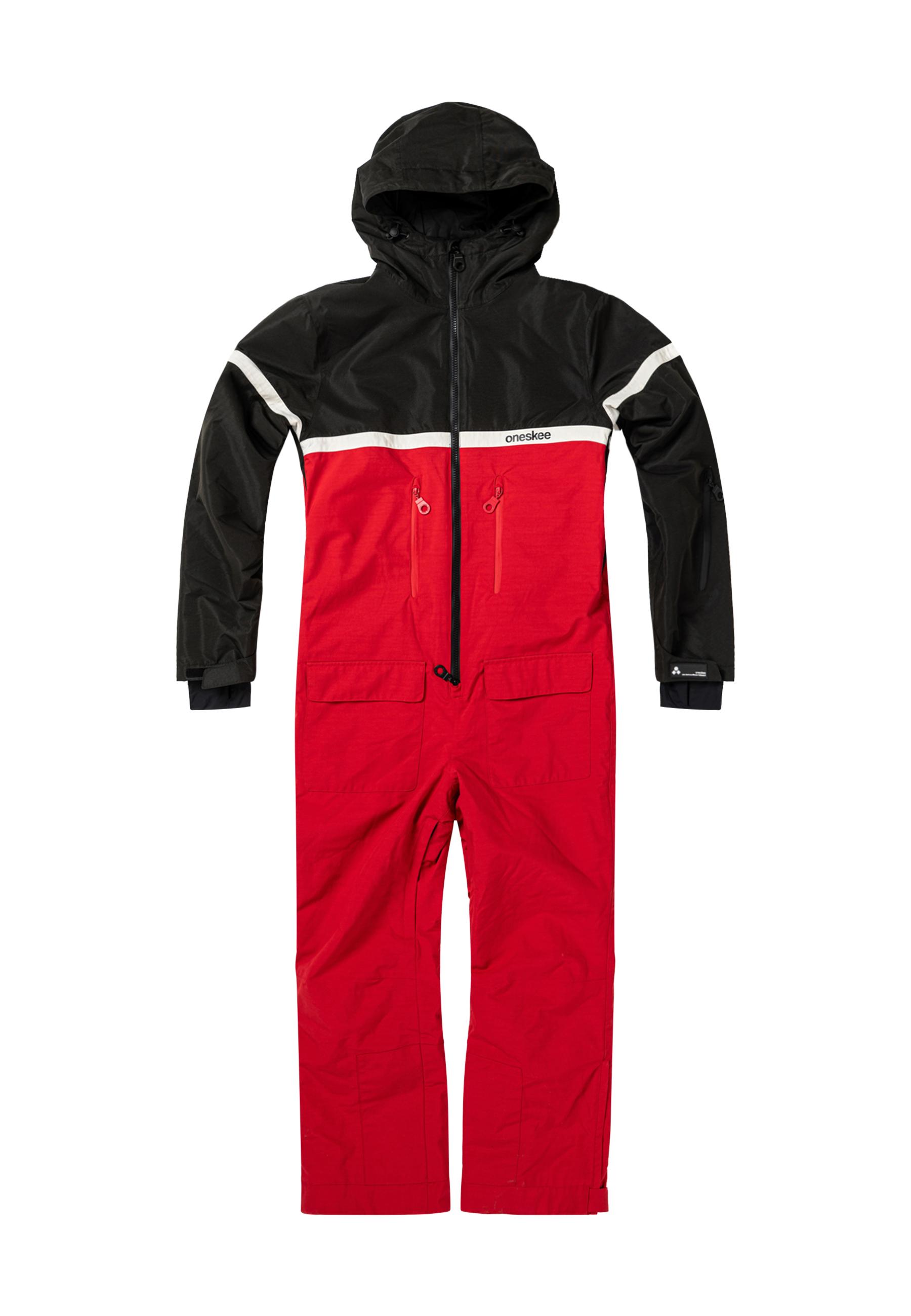 ONESKEE Snow Suit Schneeanzug Herren - red & black