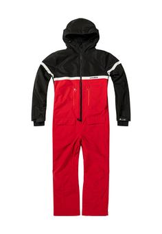 ONESKEE Snow Suit Schneeanzug Herren red & black