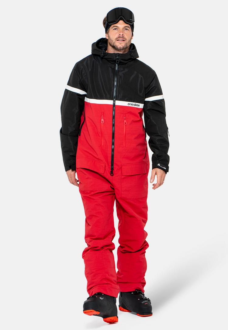 ONESKEE ONESKEE Snow Suit Schneeanzug Herren - red & black - 0 | SportScheck