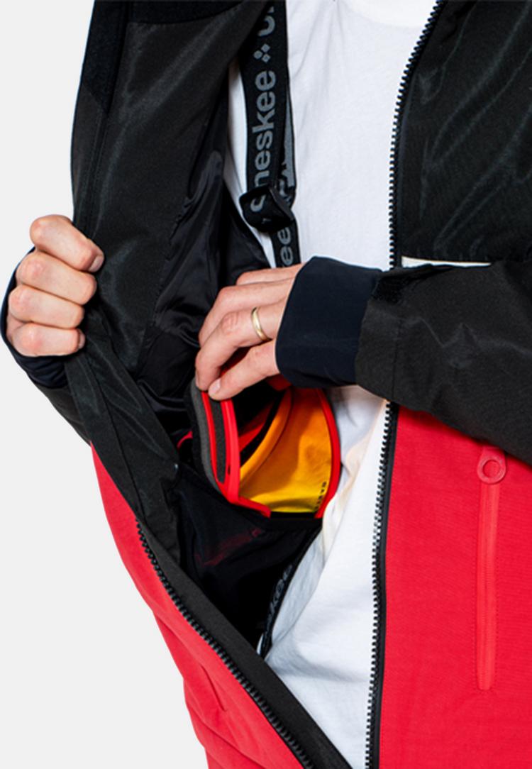 ONESKEE ONESKEE Snow Suit Schneeanzug Herren - red & black - 6 | SportScheck