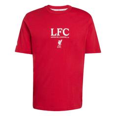 adidas Liverpool FC Seasonal Graphic T-Shirt Fanshirt Herren Strawberry Red