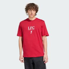 Rückansicht von adidas Liverpool FC Seasonal Graphic T-Shirt Fanshirt Herren Strawberry Red