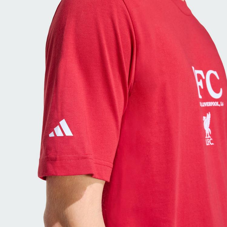 adidas adidas Liverpool FC Seasonal Graphic T-Shirt Funktionsshirt Herren - Strawberry Red - 1 | SportScheck