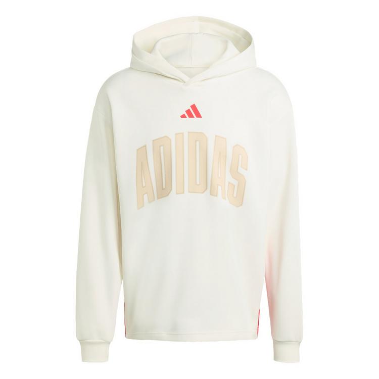 adidas adidas STADIUM GRAPHIC HOODIE. Hoodie Herren - Off White / Pure Ruby - 0 | SportScheck