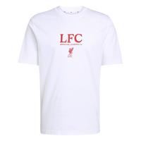 adidas Liverpool FC Seasonal Graphic T-Shirt Funktionsshirt Herren - White