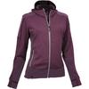 Maul Sport Monte Rosa mit Kapuze Fleecejacke Damen - Bordeaux