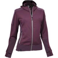 Maul Sport Monte Rosa mit Kapuze Fleecejacke Damen - Bordeaux