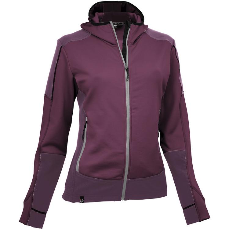 Maul Sport Maul Sport Monte Rosa mit Kapuze Fleecejacke Damen - Bordeaux - 0 | SportScheck