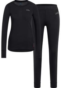 Odlo MERINO 200 W&auml;scheset Damen - black - black(15001)