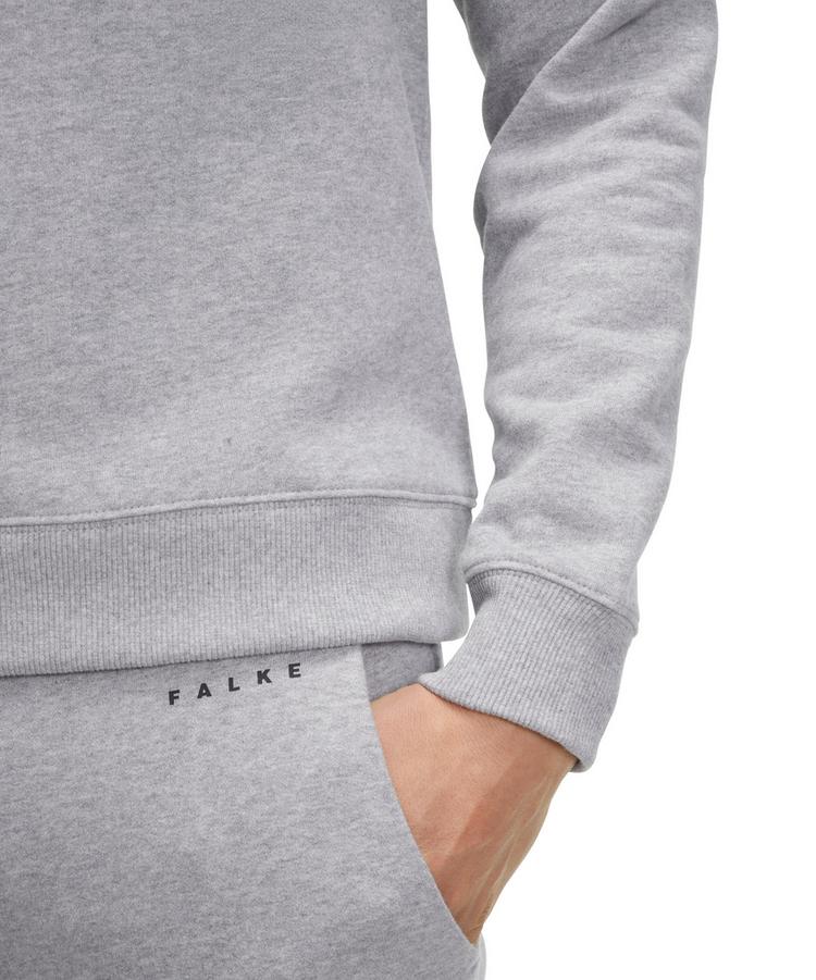 Falke Falke Brushed Sweat Shirt Funktionssweatshirt Herren - grey-heather (3757) - 1 | SportScheck