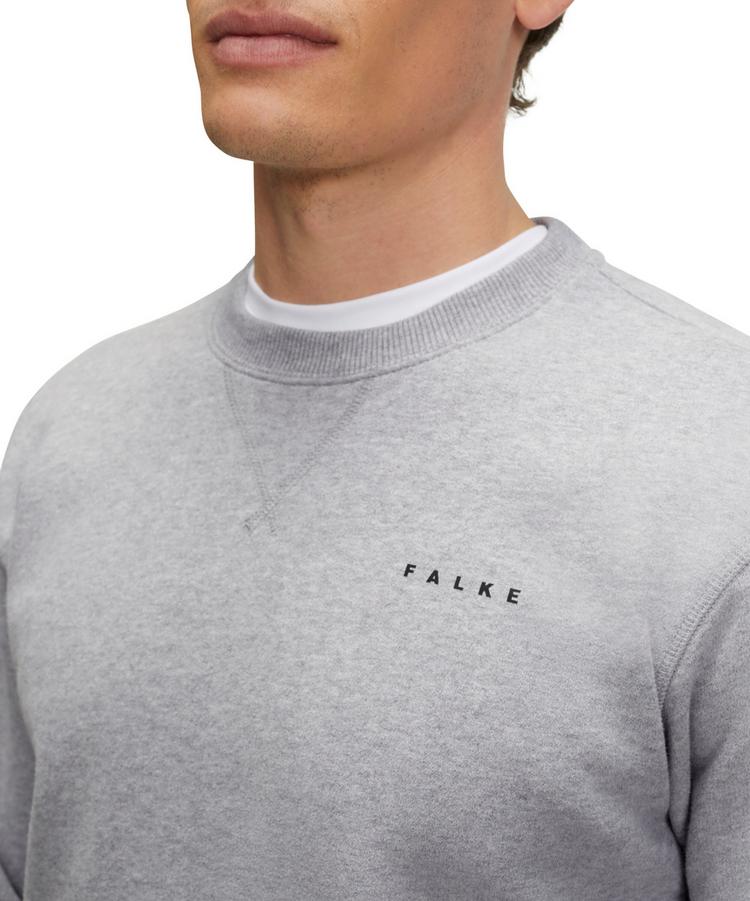 Falke Falke Brushed Sweat Shirt Funktionssweatshirt Herren - grey-heather (3757) - 3 | SportScheck
