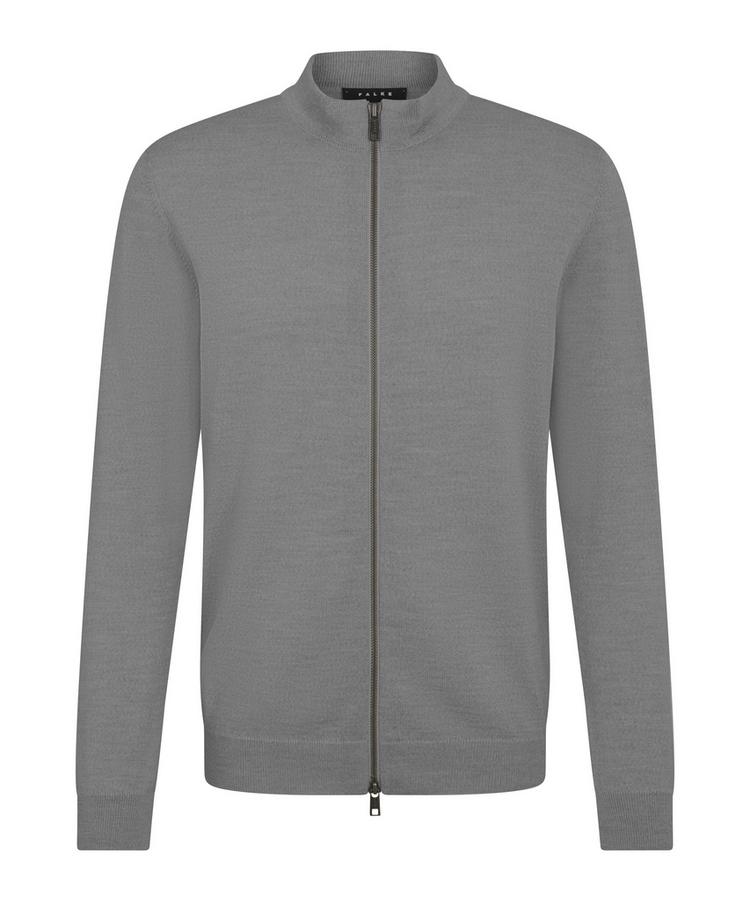 Falke Falke Merino X-Fine Zip Jacket Jacke Herren - light grey (3400) - 0 | SportScheck