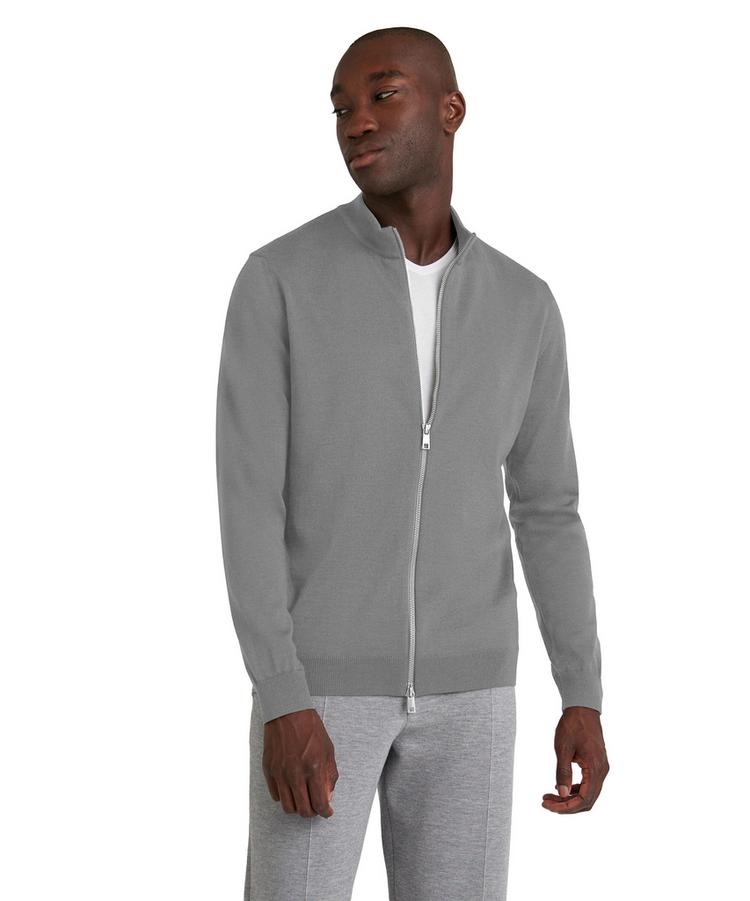 Falke Falke Merino X-Fine Zip Jacket Jacke Herren - light grey (3400) - 0 | SportScheck