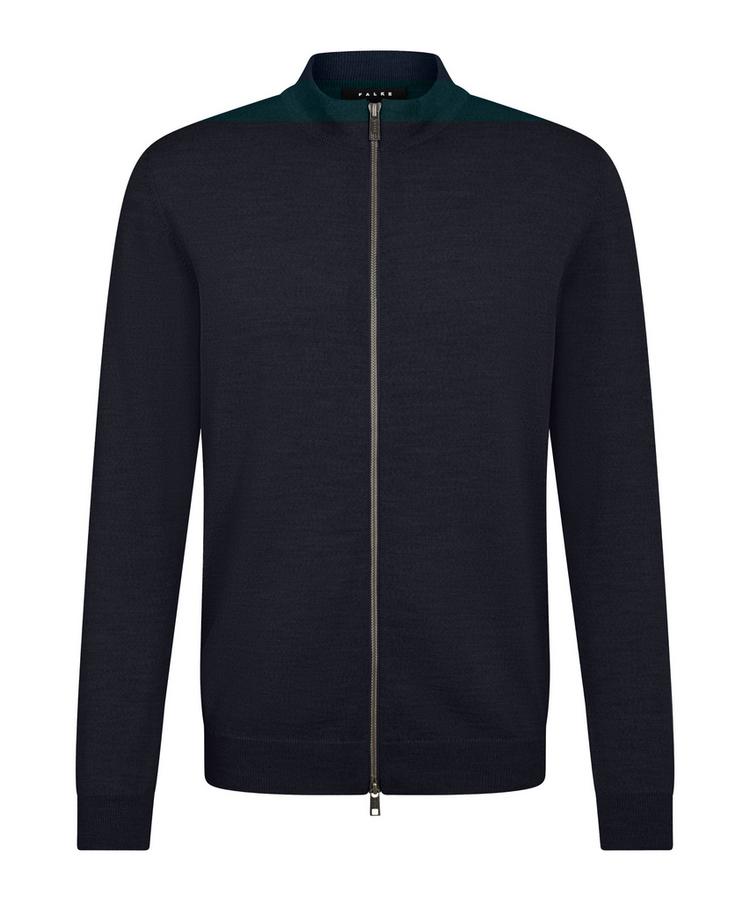 Falke Falke Merino X-Fine Zip Jacket Jacke Herren - night sky (6437) - 0 | SportScheck