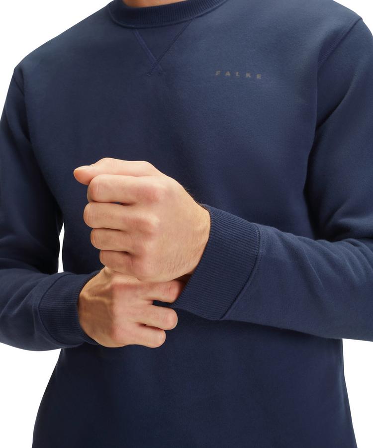 Falke Falke Brushed Sweat Shirt Funktionssweatshirt Herren - space blue (6116) - 2 | SportScheck