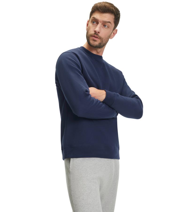 Falke Falke Brushed Sweat Shirt Funktionssweatshirt Herren - space blue (6116) - 4 | SportScheck