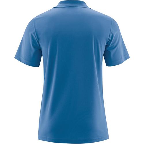 Rückansicht von Maier Sports Ulrich Poloshirt Herren Royal Blau