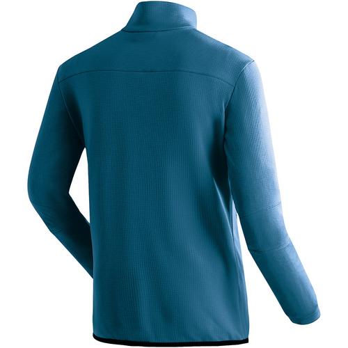 Rückansicht von Maier Sports Sinaia Fleecejacke Herren Petrol251
