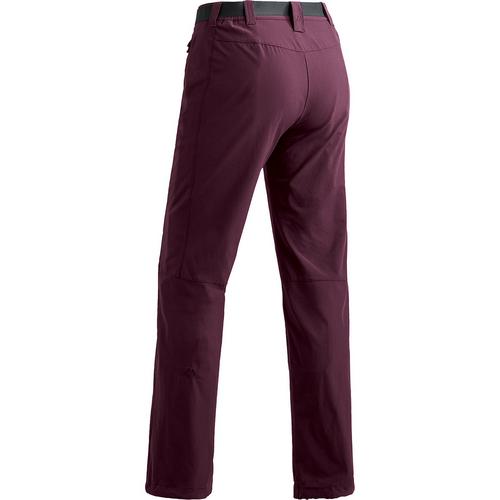 Rückansicht von Maier Sports Lulaka Trekkinghose Damen Lila4637