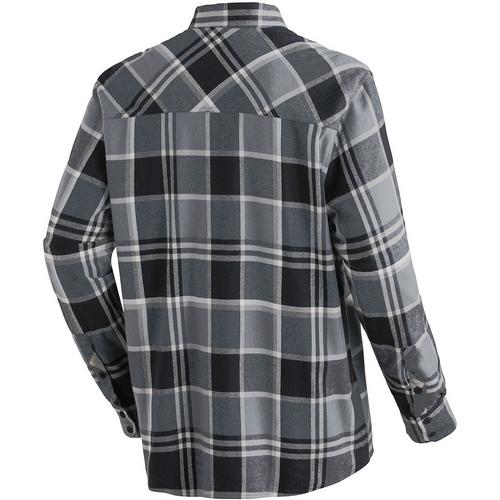 Rückansicht von Maier Sports Predeal 2.0 M Outdoorhemd Herren Grau0621