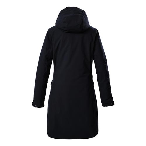 Rückansicht von KILLTEC KOW 18 WMN PRK Funktionsmantel Damen Schwarz01106